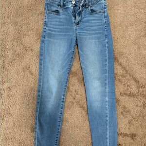 American Eagle Outfitters Blue Skinny Jeans